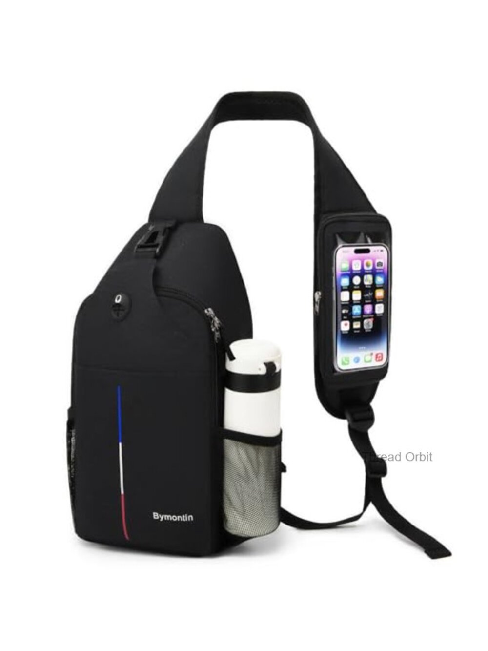 Crossbody Sling Bag Touchscreen Phone Pocket 6L Travel Commuting